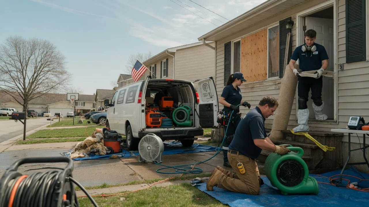 Water Damage Restoration in Larimer, PA near me